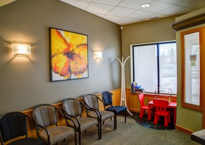 Edmonton Dentist - Design Dentistry Waiting Room